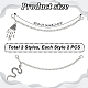 4Pcs 2 Styles Iron Twisted Chains Curb Chains(FIND-PH01460)-2