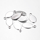 201 Stainless Steel Stamping Blank Tag Pendants(STAS-Q109)-1