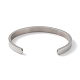 Non-Tarnish 304 Stainless Steel Star Cuff Bangles(BJEW-F464-P-01)-3