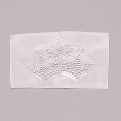 Crown Glitter Hotfix Rhinestone, Iron on Patches, Dress Shoes Garment Decoration, Crystal, 55x75x1.5mm(DIY-WH0301-38)