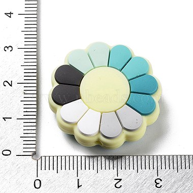 Flower Silicone Beads(SIL-R014-01B)-3