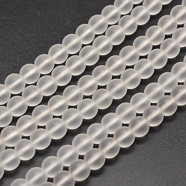 4mm Clear Round Other Quartz Beads