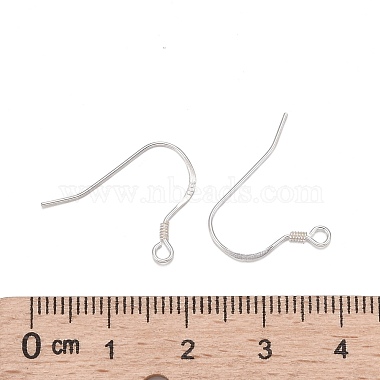 925 Sterling Silver Earring Hooks(X-STER-K167-049C-S)-3