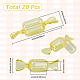 Transparent Plastic Candy Shaped Trinket Storage Boxes(CON-SP0001-06C)-2