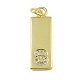 Brass Micro Pave Clear Cubic Zirconia Pendants(KK-P266-06G-S)-1