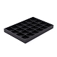 Stackable Wood Display Trays Covered By Black Leatherette(PCT107)-4