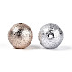 Textured Plating Opaque Acrylic Beads(X-PACR-T019-02M)-3