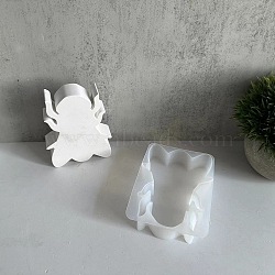 Insect Candle Holder Silhouette Silicone Molds, For Candle Making, Mosquito, 11.3x8.2x2.7cm(SIL-R148-02B)