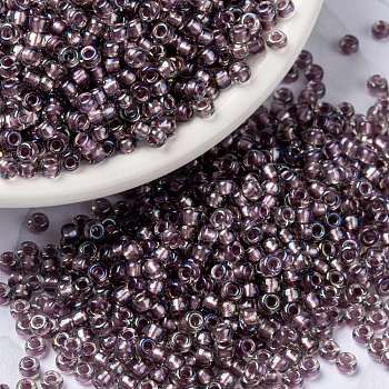 MIYUKI Round Rocailles Beads, Japanese Seed Beads, (RR3543), 8/0, 3mm, Hole: 1mm, about 422~455pcs/bottle, 10g/bottle