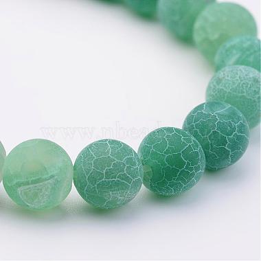 bracelets de perles extensibles en agate patinée naturelle (teintée)(BJEW-JB02513-03)-2