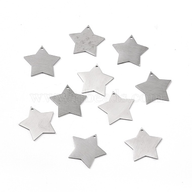 Stainless Steel Color Star 304 Stainless Steel Pendants