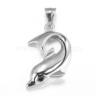 Stainless Steel Color Dolphin Stainless Steel Pendants