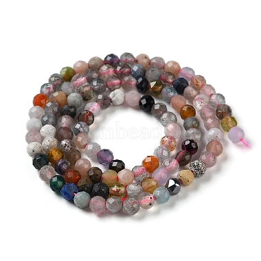 Natural & Synthetic Gemstone Beads Strands(G-G048-A02-01)-3