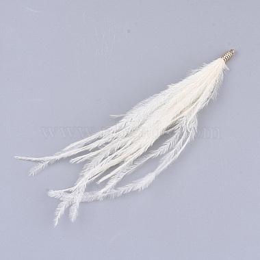 Ostrich Feather Tassel Big Pendant Decorations(X-FIND-S302-08F)-3