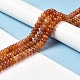 Natural Fire Crackle Agate Beads Strands(G-G0004-A01-C)-2