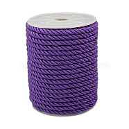 Twisted Nylon Thread, Indigo, 5mm, about 18~19yards/roll(16.4m~17.3m/roll)(NWIR-A001-06)