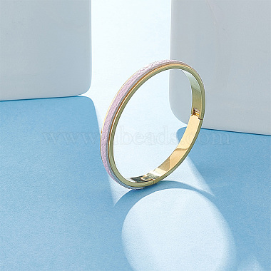 1Pc Stainless Steel Grooved Bangles(STAS-UN0042-50A-G)-2