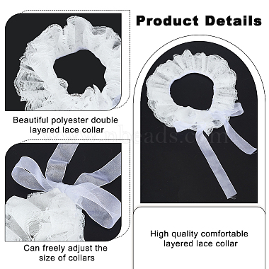 Polyester Double Layed Lace Collars(AJEW-WH0819-020A)-3