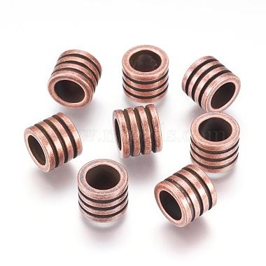 Red Copper Column Stainless Steel Beads