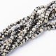Natural Dalmatian Jasper Beads Strands(GSR6mmC004)-1