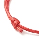 Ensemble de bracelets en cordon perlé arbre de vie en alliage 2pcs 2 couleurs(BJEW-JB08113-01)-6