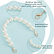 Elite 6Pcs 6 Style Resin Imitation Pearl Beaded Chain Purse Strap Extenders(FIND-PH0009-60)-4