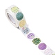 8 Patterns Easter Theme Self Adhesive Paper Sticker Rolls(X1-DIY-C060-03L)-3