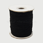 Elastic Cord, Black, 0.8mm, 200yards/roll(600 feet/roll).(EC-G005-0.6mm-02)