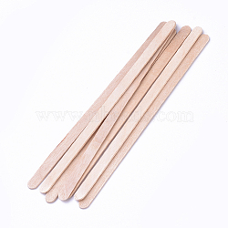 Birch Wooden Craft Ice Cream Sticks, BurlyWood, 110.5x5x1mm, about 50pcs/bag(DIY-WH0146-37)