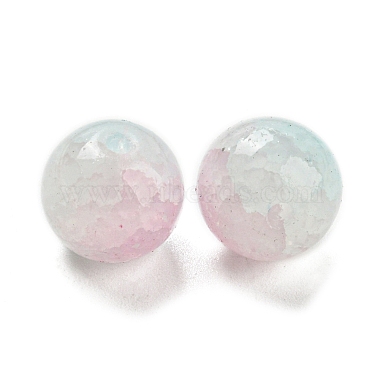 Transparent Spray Painting Crackle Glass Beads(GLAA-L046-01A-03)-2