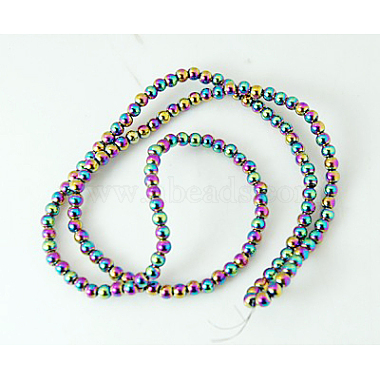 Non-Magnetic Synthetic Hematite Beads Strands(G-E001-2)-2