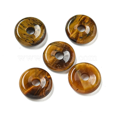 Donut Tiger Eye Charms