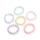 Transparent Acrylic Beads Stretch Bracelet Set for Kids(BJEW-JB06502)-1