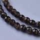 Natural Golden Sheen Obsidian Beaded Necklaces(NJEW-K114-B-A19)-2