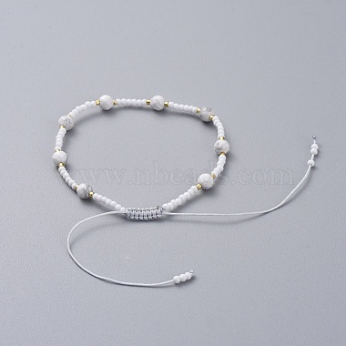 Adjustable Braided Bead Bracelets(BJEW-JB04902-03)-2