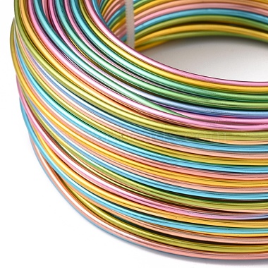 5 Segment colors Round Aluminum Craft Wire(AW-E002-2mm-A-11)-2