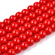 Opaque Solid Color Glass Beads Strands(X-GLAA-T032-P10mm-04)-1