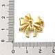 Brass Micro Pave Clear Cubic Zirconia Pendants(FIND-Z041-05G)-3