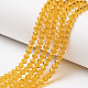 perles de verre brins(EGLA-A034-T10mm-D17)-1