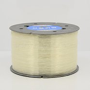 Korean Elastic Crystal Thread, Clear, Clear, 0.5mm, about 1093.61 yards(1000m)/roll(EW-G003-0.5mm)