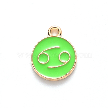 Alloy Enamel Pendants(ENAM-S124-01B-06D)-2