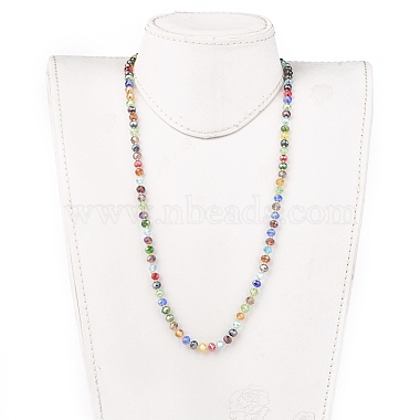Electroplate Glass Beads Jewelry Sets(SJEW-JS01065)-6