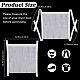 Polyester Mesh Storage Zipper Bags(ABAG-WH20001-14)-2