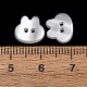 2 boutons de r&eacute;sine -hole(RE-CBA1807-03F)-3
