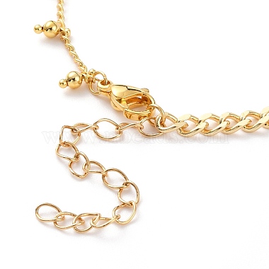 Bracelets à maillons en perle baroque naturelle keshi(BJEW-JB05803-04)-3