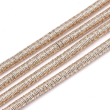 4mm LightSalmon Polyester+Metallic Cord Thread & Cord