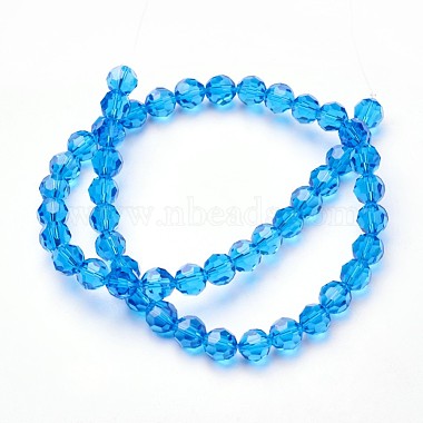 Imitation Austrian Crystal Bead Strands(G-M181-6mm-25A)-2