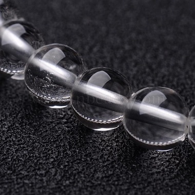 Natural Crystal Beaded Stretch Bracelets(BJEW-F202-07)-2