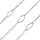 Handmade 304 Stainless Steel Rhombus Link Chains(CHS-G025-02P)-1