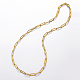 Stainless Steel Paperclip Chain Necklaces for Women(KC1989)-5